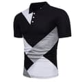 Pikétröja herr golf ledig sommar kortärmad svart S Black S