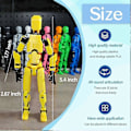 Miniatyrbilde 2 av 5: T13 Multi-leddet Actionfigurer, Titan 13 Actionfigur Green
