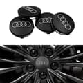 Audi Navkapslar 4-pack, Bil Center Nav Emblem 60mm 60 mm 60 mm