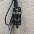 Miniatyrbild 2 av 5: Lampa Dubbel Kontroll Brytare CE Golvlampa Bordslampa Tryckknappsbrytare Tvåvägs