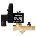 Miniatyrbilde 1 av 4: G1-2 DN15 Automatisk Elektronisk Tidsforsinkelses Dreneringsventil for Luftkompressor Kondensat (AC230V)