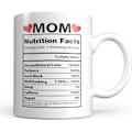 Miniatyrbild 1 av 4: Lätt Höst Mamma Mugg Mors Dag Presenter Från Dotter - Julstrumpa Fyllning Idéer För Världens Bästa Mamma - Unik 325ml Keramisk Kopp