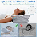 Miniatyrbild 2 av 6: Memory Pillow - Ergonomisk Ortopedisk Kylande - Vit