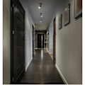 Miniatyrbilde 3 av 5: Justerbar takspotlight, matt svart 20W