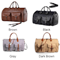 Miniatyrbilde 2 av 5: Rullende klesposer for reise, konvertibel duffel klespose rullebagger, 100% splitter ny Gray