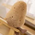Miniatyrbild 5 av 5: Stora Potatis Gosedjur - 24cm Sammetspotatiskuddar Fluffiga Leksaker för Pojkar och Flickor