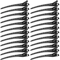 Pikkukuva 1 / 3: Kiharrusklipsit 24 kpl, Metalliset hiusklipsit muotoiluun, Hiusklipsit kiharoille hiustenpidennyksiin DIY-hiustarvikkeet (8,9 cm)