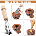 Miniatyrbillede 5 af 5: Muffinforme i rustfrit stål til muffins, kagetilbehør, kagefyld