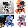 Miniatyrbillede 5 af 5: Elektronisk Robot Legetøj Syngende Musik Robot med Musikalske og Farverige Lys
