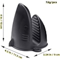 Miniatyrbilde 2 av 4: Silikonovnshansker, grytekluter - Varmebestandige, sklisikre, vanntette, miniovnvotter perfekte for matlaging, baking og grill Black