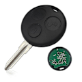 Miniatyrbilde 4 av 5: 433.92mhz 3 Knapper Smart Fjernkontrollnøkkel For Benz Smart Fortwo Forfour Roadster -JA