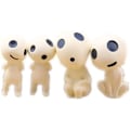 Miniatyrbild 3 av 5: 4-pack Prinsessan Mononoke Trädälvor Mikrolandskapsodling D
