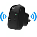 Miniatyrbild 1 av 5: 300M Wifi Signal Booster Trådlös Repeater Wifi Förstärkare Wifi Räckviddsförlängare för Hemmakontor Svart
