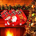 Miniatyrbild 5 av 5: 4 stycken julstrumpor julstrumpor julstrumpor