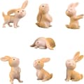 Mini Kaninfigurer Kaninpynt Mini Påskekanin