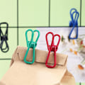 Miniatyrbild 2 av 5: 10 st multifunktionella färgglada klädnypor för matpaket, chipspåse, kläder, papper