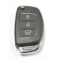 Pikkukuva 1 / 3: 3-painikkeinen taittuva avainkotelo Hyundai I10 I20 I40 Ix35 Santa Fe -kauko-ohjaimelle