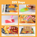 Miniatyrbild 5 av 5: 5D Diamantmålning Kit för Vuxna, 30x40cm Strand Diamantkonst Kit