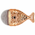 Miniatyrbild 1 av 2: 1 Förpackning Bärbar Sminksvamp med Sjöjungfru-Svansk Design, Utsökt Fiskstjärtsform