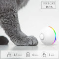 Miniatyrbild 3 av 5: Interaktiv Katt Leksak Kattboll med LED-lampor 4:e generationen Katt B