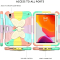 Miniatyrbilde 3 av 7: Tabletveske for iPad Mini 6 med pennholder, rosa, med støttestativ og skulderstropp