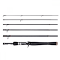 Miniatyrbillede 3 af 4: 6 Sektioner 2,1 Meter Carbon Spinning Casting Fiskestang Lokke Fiskestang Håndstang Fiskeudstyr