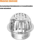 Miniatyrbillede 4 af 5: 90 mm tagrende - - - beskyttelse mod blade