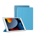 Miniatyrbild 1 av 7: Blått Smartfodral för iPad Air 2, Ultratunt Lättvikts Stativ Skyddande Fodral Skal för iPad Air 2:a (A1566 A1567)