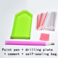 Miniatyrbild 4 av 5: Set med 6 DIY Diamantmålning Underlägg - 3# Mandala Mönster, Underlägg