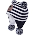Miniatyrbillede 2 af 4: (Størrelse M) Småbørn Børn Baby Vinterhue, Øreklapper Strikket Varm Hue, Fleeceforet Beanie Hue til Drenge og Piger