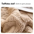 Miniatyrbillede 3 af 6: Fleecetæppe - Med Cashmere-følelse - Superblødt og varmt - Fleece Plaid - Taftstof - Fleecetæppe 150 x 100 cm - Superblødt