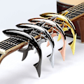 Miniatyrbild 3 av 4: Gold Tyrant - Zinklegering Gitarrhaj Capo för Akustisk och Elektrisk Gitarr