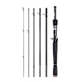 Miniatyrbillede 1 af 4: 6 Sektioner 2,1 Meter Carbon Spinning Casting Fiskestang Lokke Fiskestang Håndstang Fiskeudstyr