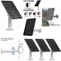 Pikkukuva 2 / 5: Aurinkopaneelilataus Arlo Ultra/ultra 2/pro 3/pro 4/pro 3 Floodlight/go 2 4w -kameroille