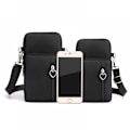 Miniatyrbilde 5 av 5: Mobilveske med skulderstropp - Håndholdt crossbody-veske