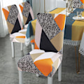 Miniatyrbild 2 av 5: Stretch Stolskydd för Matbord, 4-pack, Universal Tvättsbart Stolskydd