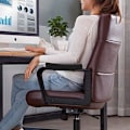 Miniatyrbillede 4 af 4: (Sort) Armlænspuder til stol Albuepude Trykaflastning Kontorstol Gamingstol Armlæn med Memory Foam Ar