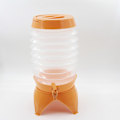 Miniatyrbilde 3 av 4: Vanntank - Foldbar vanntank - Jerrykan for vann - Beholder - Oransje farge - Foldbar - Vannkran - Vann