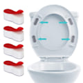 Miniatyrbild 1 av 4: Toalettlockbumpers för badrumsbidet (4-pack) - 4,5 cm x 2 cm