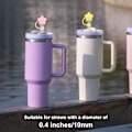 Miniatyrbild 5 av 5: 3-pack stjärnformade sugrörsskydd, återanvändbara sugrörsskydd för 10 mm sugrör