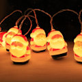 Miniatyrbild 5 av 5: Julbelysning, LED-ljusslingor, Batteridriven Jultomte