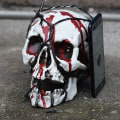 Miniatyrbild 3 av 5: Skallemodell, Realistisk Halloween Resin Människokranium Häxkonst