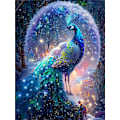 Miniatyrbild 1 av 5: 30x40cm, Påfågel Diamantmålning Kit strassbroderi c
