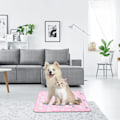 Miniatyrbillede 4 af 5: 40x50cm-Hunde Kølemåtter, Pink Katte Kølemåtte Kæledyrs Kølepude Kølemåtte til Hunde Hvalpe Kølemåtte Marsvin P