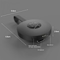 Miniatyrbilde 3 av 5: Mini USB Sort Trådløs Skjermprojektor Trådløs G2 Skjermspeilingsenhet M2