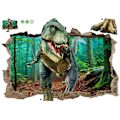 Miniatyrbild 4 av 4: Dinosaurie Väggdekaler Skog 3D Väggdekaler Djur Look for Be