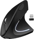 Ergonomisk Mus - 2.4G Vertikal Trådlös Datormus för MacBook