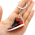 Miniatyrbild 1 av 2: 3D Mini Air Sneaker Nyckelring Aj Modell Skor Nyckelring Pojk Man Ryggsäck