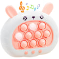 Miniatyrbild 1 av 4: （Kanin）Snabb tryck bubblor Pop Fidget Toy It Game, Snabb tryck Ljus upp Pop Interaktiv Sens