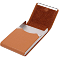 Miniatyrbild 5 av 5: 1 st Brown Business Card Holder - PU Läder Business Card Holder